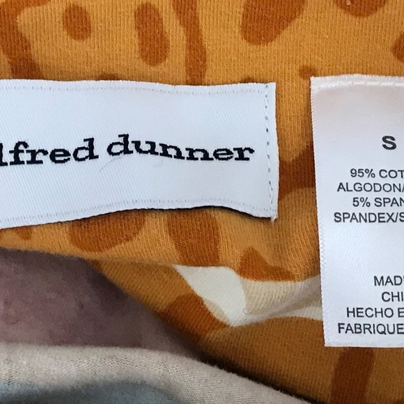 Alfred Dunner Women's Small Colorful Print Stud S - Picture 6 of 6